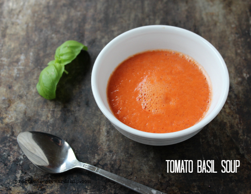 Blender Tomato Basil Soup