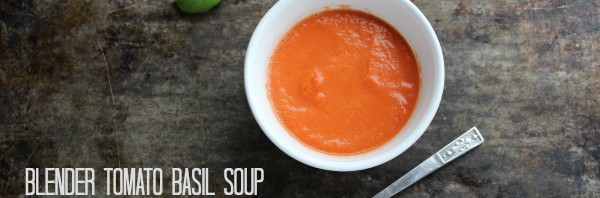 Vegan Tomato Basil Soup