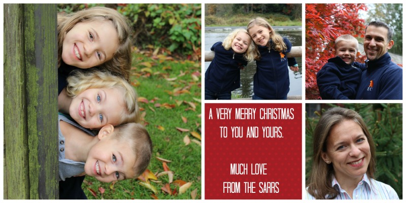 Merry Christmas from the Sarrs 2013