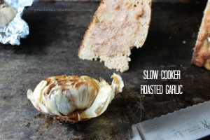 Crock-pot Roasted Garlic