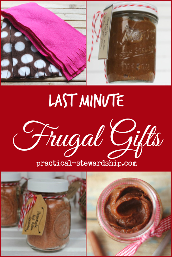Last Minute Frugal Gift Ideas