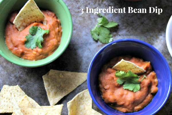 3 Ingredient Crock-pot Bean Dip