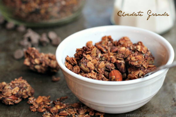 Crock-pot Chocolate Granola, D-f, G-f