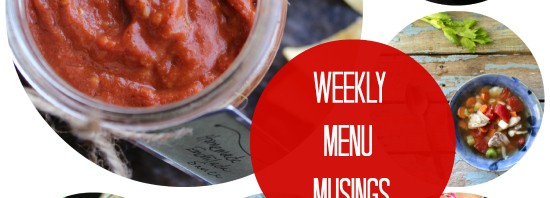 Weekly Menu Musing