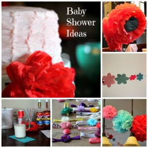 Baby Shower Ideas Collage