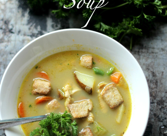 Crock-pot Chicken Pot Pie Soup
