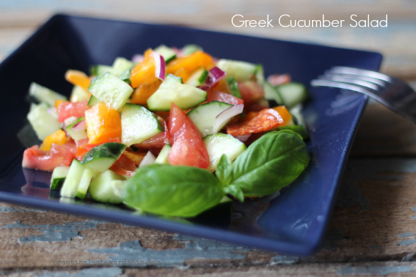Greek Cucumber Salad