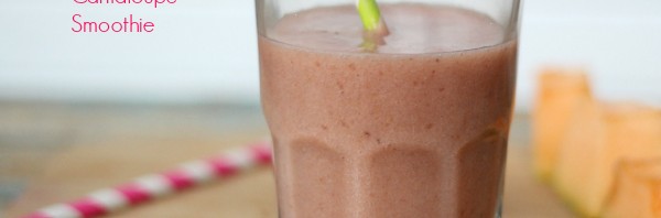 Raspberry Cantaloupe Smoothie