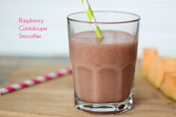 Raspberry Cantaloupe Smoothie