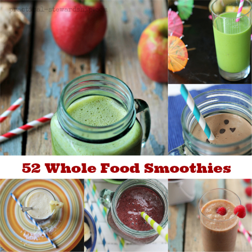 52 smoothie-uri alimentare întregi