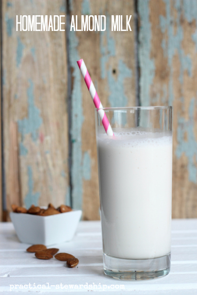 Easy Homemade Almond Milk