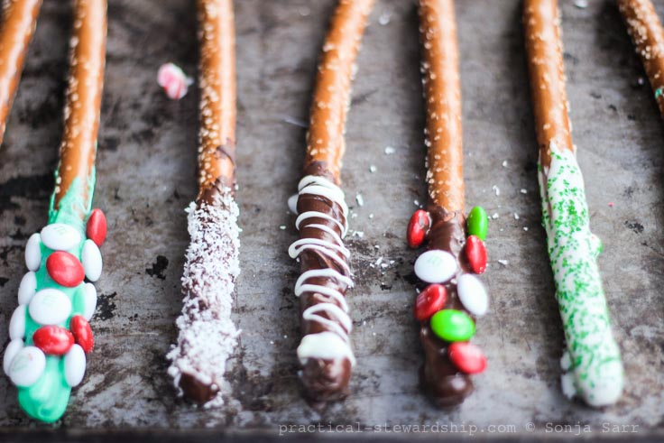 Crock-pot Chocolate Covered Pretzel Rods-2