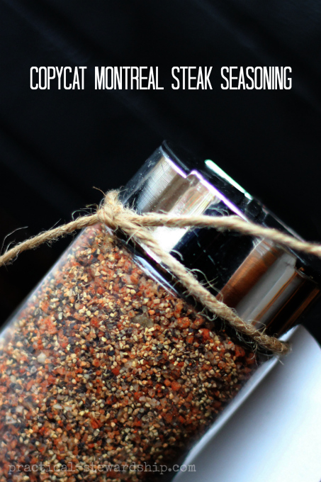 Copycat Montreal Steak Seasoning