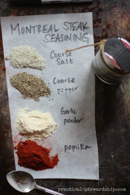 Montreal seasoning shop ingredients