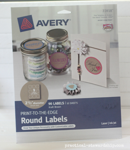 Avery Round Labels