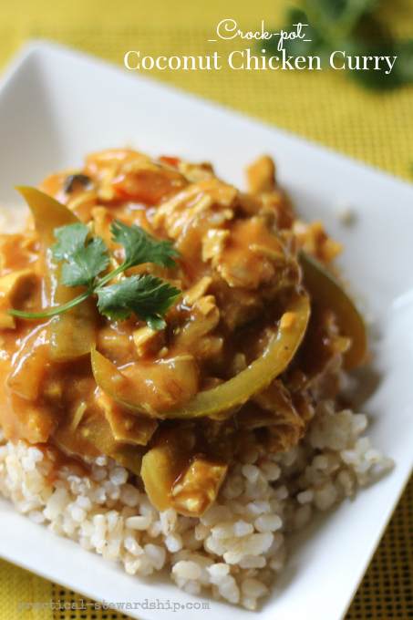 _Crock-pot_ Coconut Chicken Curry