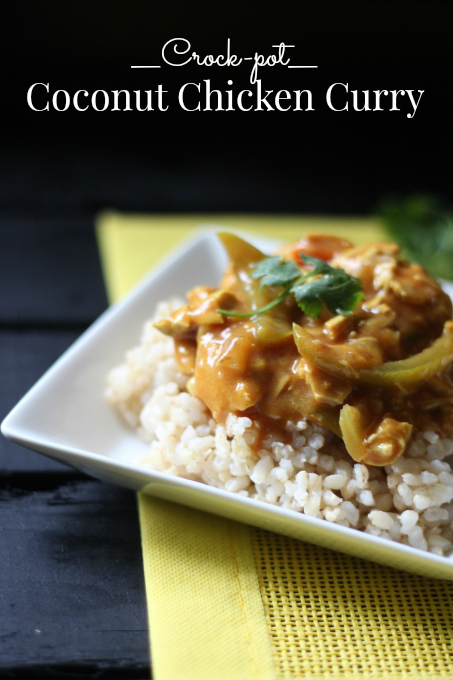 Crock-pot Coconut Chicken Curry