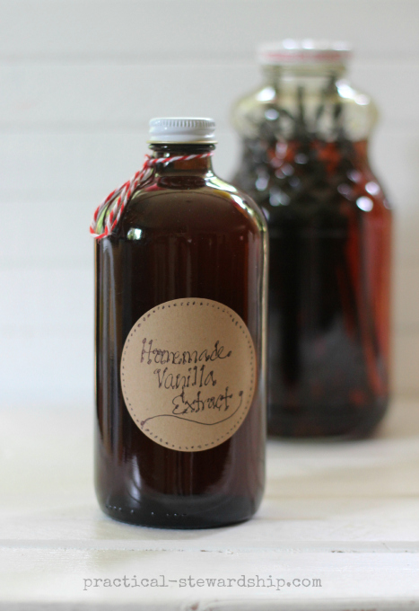 Homemade Vanilla Extract