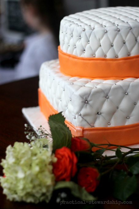 The Quilted Wedding Cake