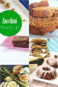 Zucchini Recipe Round Up