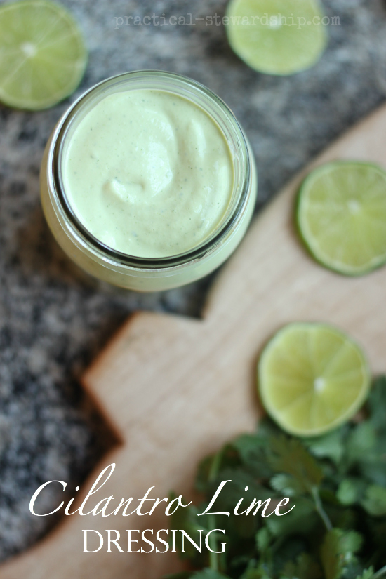 Cilantro Lime Dressing