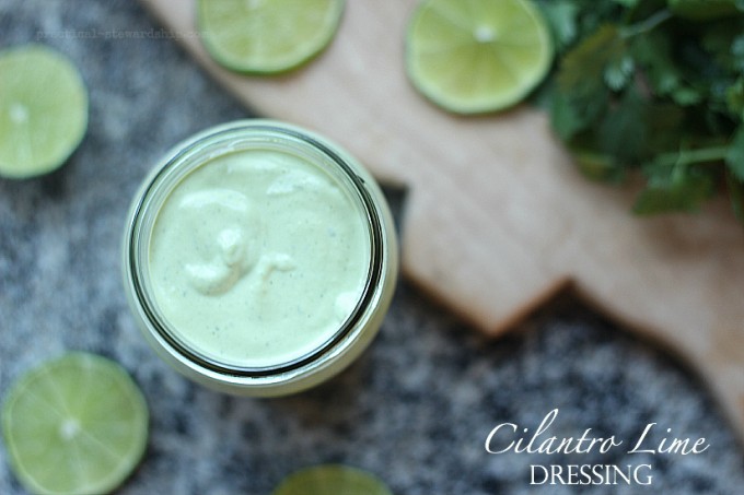 Creamy Cilantro Lime Dressing