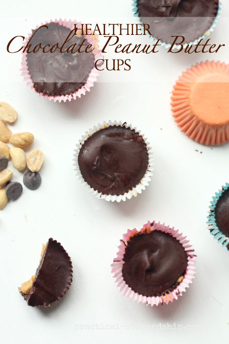 Healthier Chocolate Peanut Butter Cups