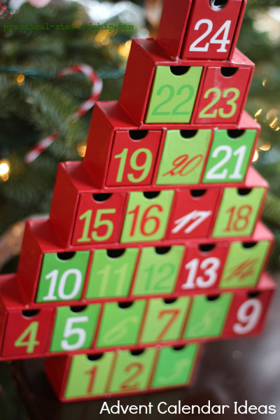 Advent Calendar and Advent Activities