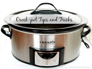 Crock-pot Tips and Tricks