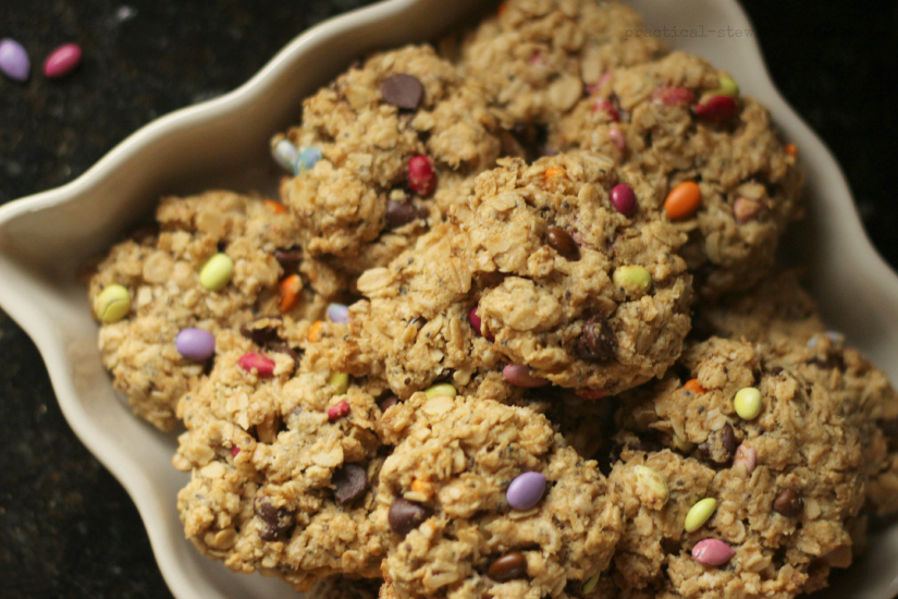 Monster Cookies GF, Dairy-free