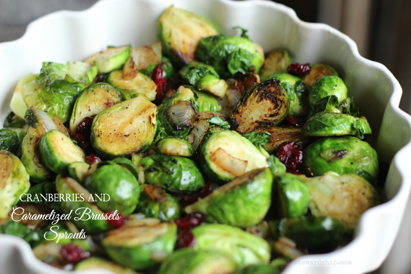 caramelized brussels sprouts