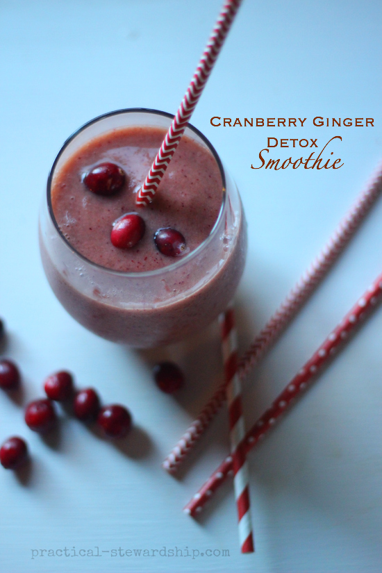 Cranberry Ginger Smoothie