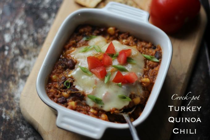 Crock-pot Turkey Quinoa Chili