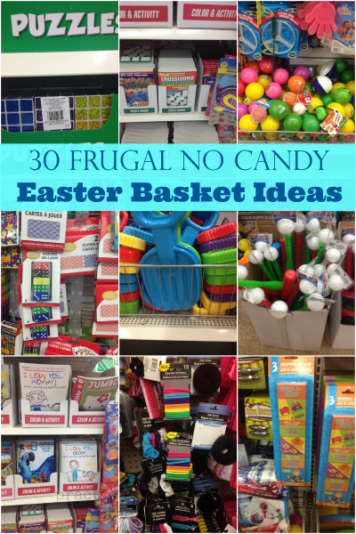 Frugal No Candy Easter Basket Ideas