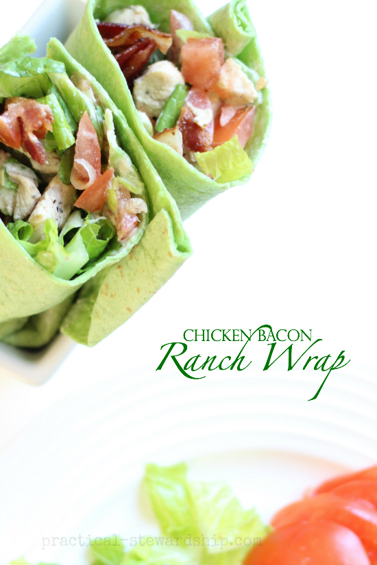 Chicken Bacon Ranch Wrap