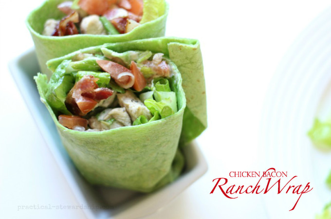 Chicken Bacon Ranch Wrap