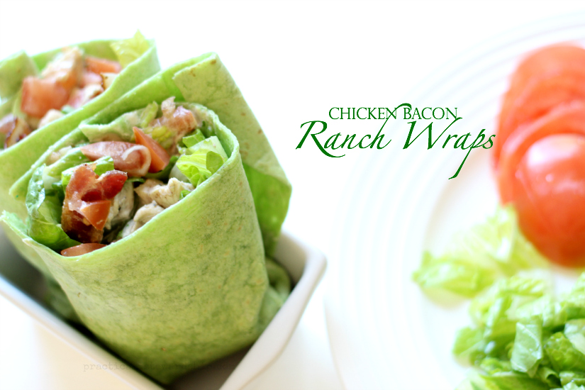 Chicken Bacon and Ranch Wrap
