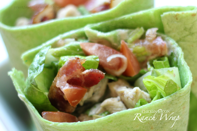 Chicken Bacon and Ranch Wrap