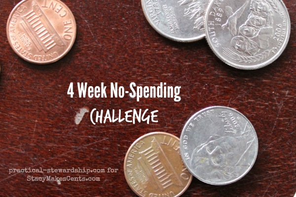 4 Week No-Spending Challenge