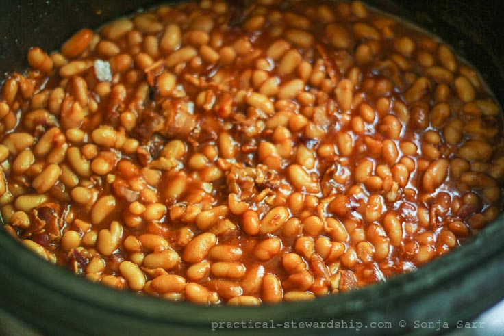 Almost Homemade Crock-pot Baked Beans
