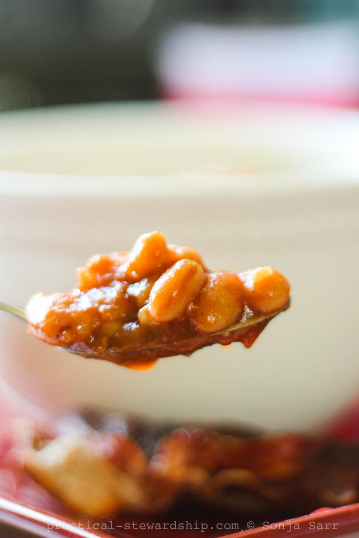 Almost Homemade Crock-pot Baked Beans