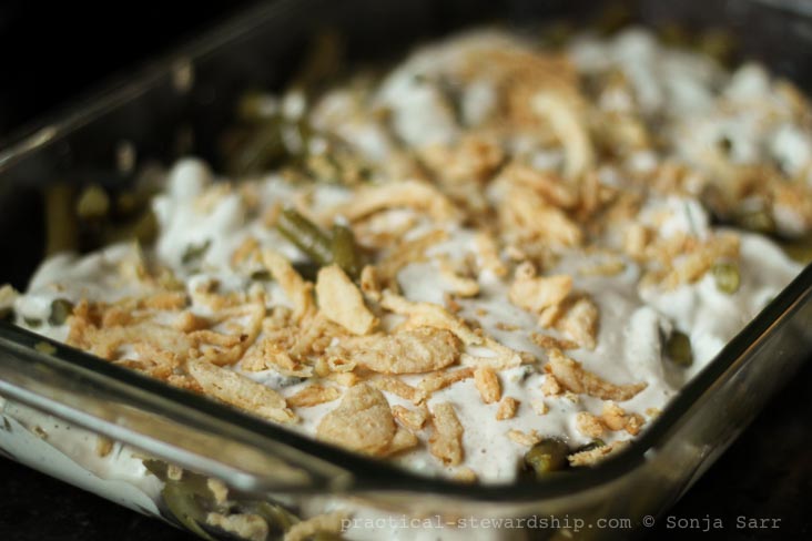 Vegan Green Bean Casserole