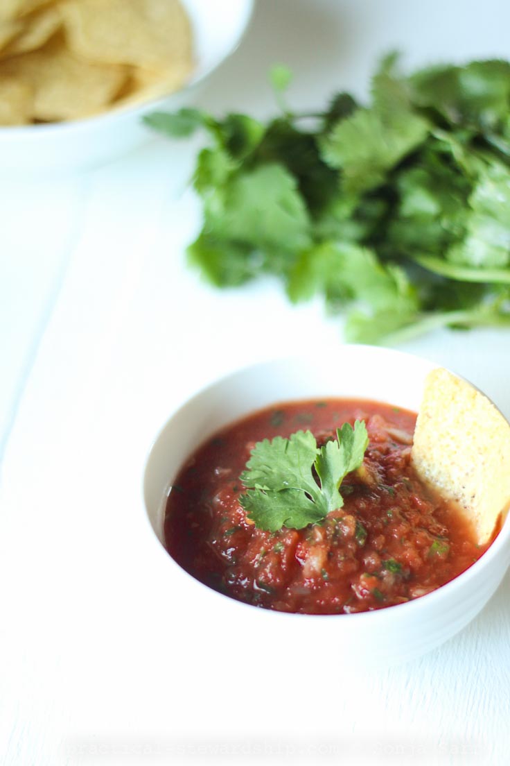 Easy Homemade Salsa