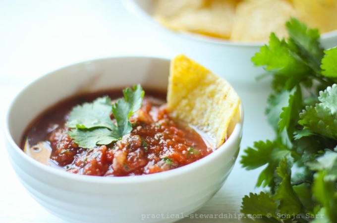 Easy Homemade Salsa