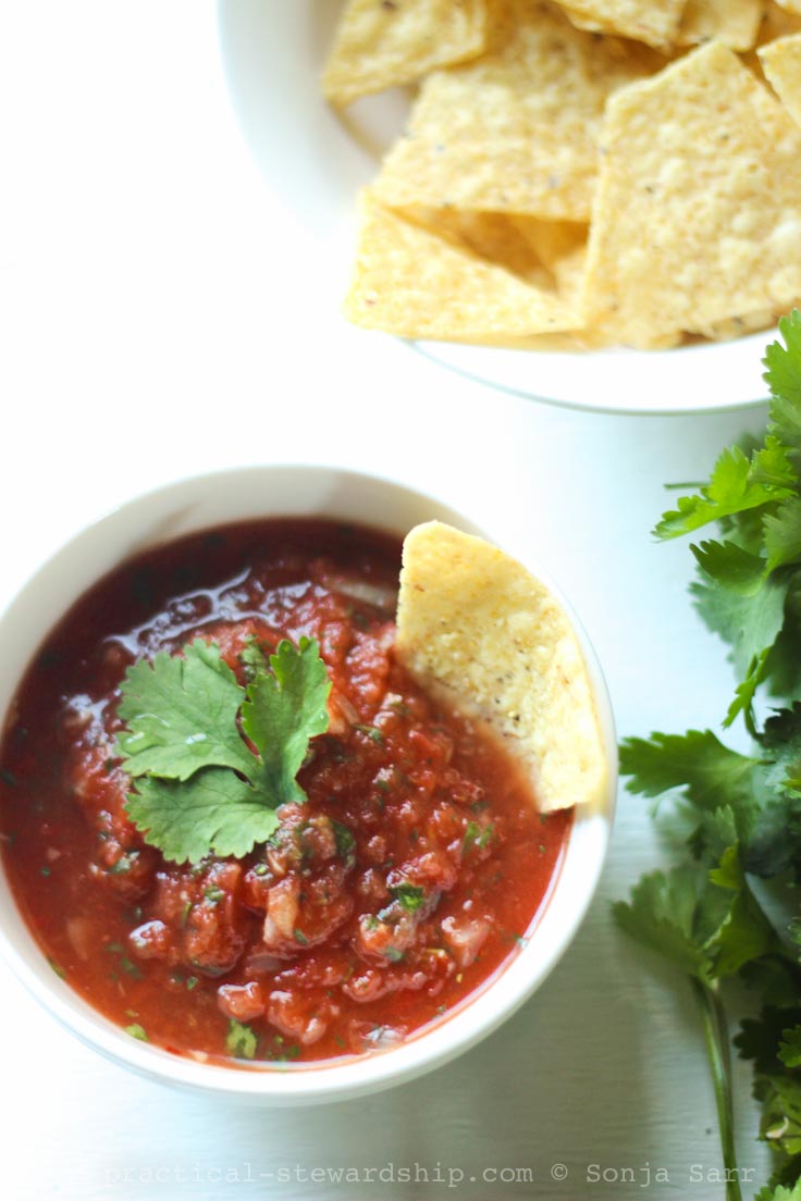 Easy Homemade Salsa