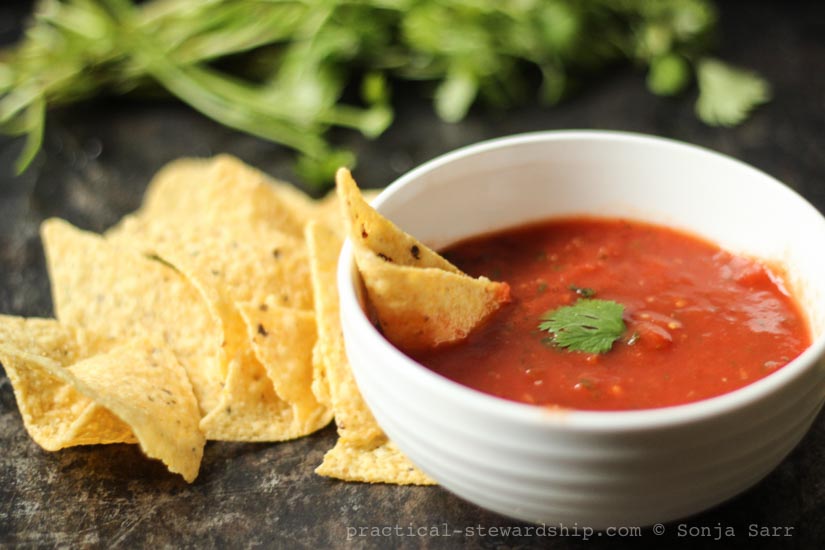 Easy Homemade Salsa