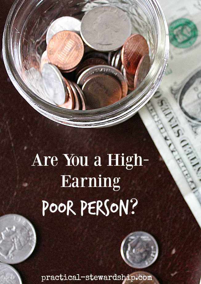 Are You a High-Earning Poor Person?