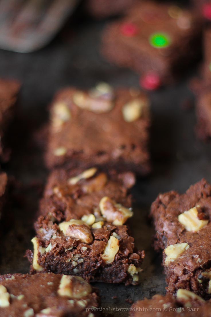 Dairy-free Dark Chocolate Brownies-2