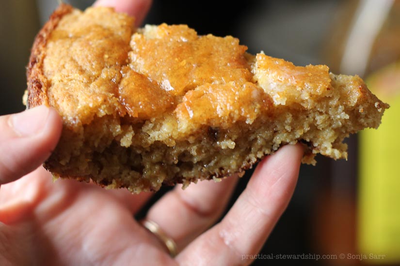 Egg-free Dairy-free Skillet Cornbread-6