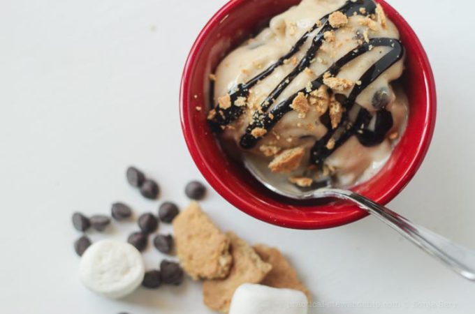 Dairy-free S'mores Ice Cream-2